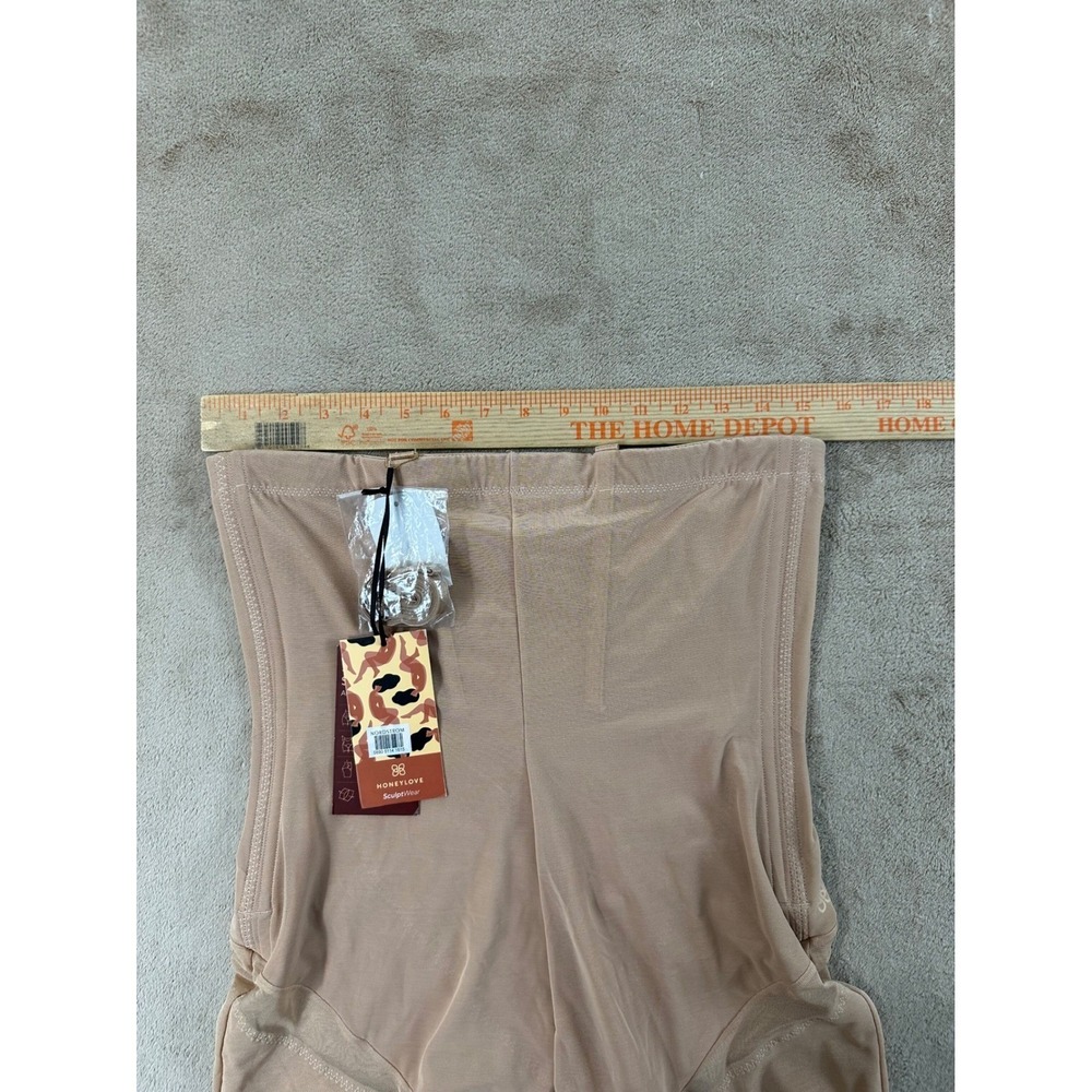 Honeylove High-Waisted Superpower Sculptwear Short 1X Nude Sand patented NEW‎ - Picture 11 of 13